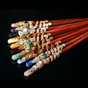 Tour de cristal bâtonnets, crayon, coupe-cheveux en argile polymère, outils baguettes de cristal, haut de gamme, lot de - Product Image 3