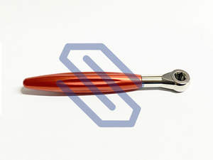 Llave de trinquete para implante Dental, herramientas de implante de bajo peso, color rojo, 4,0mm, CE, acero inoxidable - Product Image 3