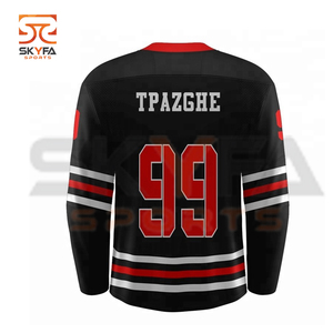 Sweat à capuche en polaire pour hockey sur glace, sweat-shirt personnalisé par Sublimation, jersey, nouveau design - Product Image 2