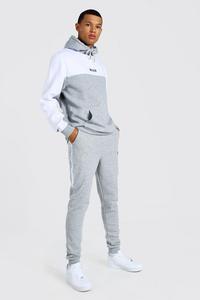 Custom Logo Pullover Men's Sweat <b>Suit</b> with Hoodie Cotton Plain Slim Fit Jogging <b>Track</b> <b>Suit</b> Quick Dry Winter - Product Image 4