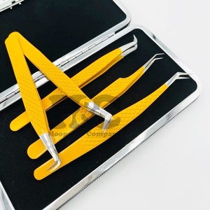 Pinzas de nuevo estilo, pinzas de extensión de pestañas de diseño personalizado, oferta de logotipo, pinzas de pestañas de MOQ bajo, embalaje sostenible, belleza de visón - Product Image 5