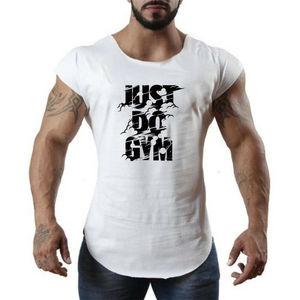 Camiseta sin mangas de entrenamiento para hombre, chaleco de Fitness sólido para gimnasio, entrenamiento corporal, con estampado personalizado, diseños OEM - Product Image 3