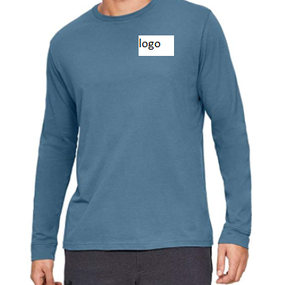 Hommes de Poitrine Gauche À Manches Longues T-Shirt 60% Coton, 40% Polyester Importés Linge sec sourcing de Bangladesh - Product Image 1