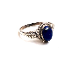 Lapis Tiny Rings Bague en argent 925 avec différentes pierres prête à expédier - Product Image 4