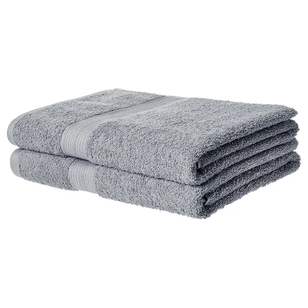 Hoch absorbierende Badet ücher aus 100% Baumwolle Handtücher Waschlappen Dobby Bordüre Handtuch