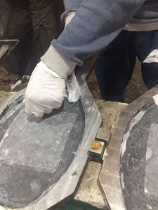 ไม้เทนนิสชายหาดแบบกำหนดเอง คาร์บอนไฟเบอร์/ไม้พายคาร์บอน พร้อมโลโก้และสีที่คุณต้องการ น้ำหนัก 320-340 กรัม ความยาว 50 ซม. - Product Image 4