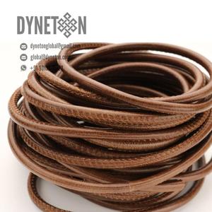 DYNETON 100% Pure <b>Leather</b> Cords with Customizable Color & Size ISO Certified - Product Image 5