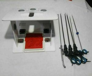 ชุดฝึกหัดการผ่าตัดผ่านกล้อง Laparoscopic Endotrainer Set Lap Endo Trainer FLS ระบบฝึกหัดการผ่าตัดผ่านกล้อง Endotrainer กล่องฝึกหัดการผ่าตัดผ่านกล้อง - Product Image 1