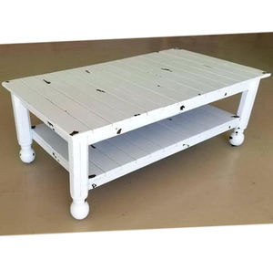 Mesa de centro de madera Shabby Chic superventas con altura ajustable muebles de sala de estar de diseño moderno para uso doméstico - Product Image 5