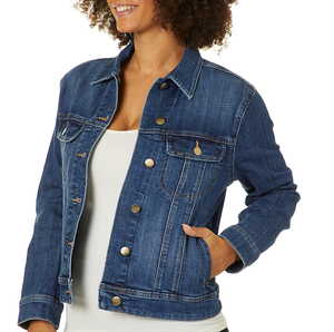 Veste en Denim personnalisée pour femmes, nouveau Style OEM, vente en gros, 2022 - Product Image 3