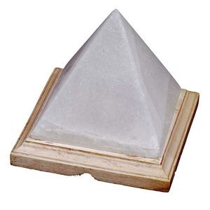 Belles lampes à sel sculptées de l'Himalaya en forme de pyramide avec capacité d'émission d'ions naturels de Sian Enterprises - Product Image 3