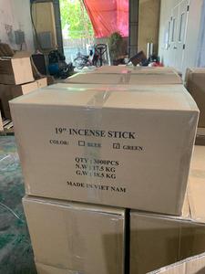 GIANT Bâtons d'encens en bois de santal de 19 pouces de haute qualité Agarbatti naturel Vietnam Utilisation religieuse GMEX + 84-819753326 - Product Image 5