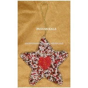 Christmas Hanging Tree Decorative Beaded Ornaments - Product Image 1