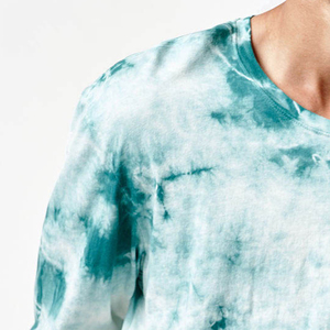 Haut de t-shirt à manches courtes vierge en tricot uni décontracté de 240 grammes - Product Image 4