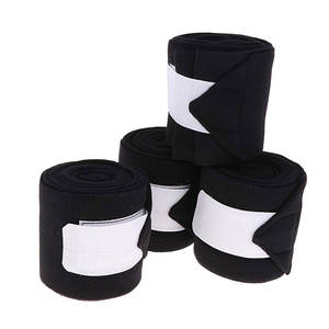 Vendas ecuestres de colores personalizados, accesorios deportivos clásicos, envolturas estables para piernas, se acepta logotipo personalizado - Product Image 3