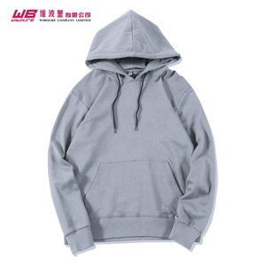 Usine Directement Vente coton Marque Privée 100 coton à capuche blanc pour hommes sweats capuches couleur uni sweat - Product Image 5