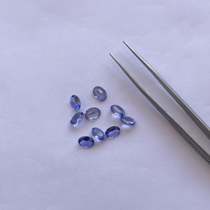 6mm 8mm pierre de tanzanite naturelle à facettes coupe ovale calibrée pierres précieuses semi-précieuses en vrac pour la fabrication de bijoux en gros - Product Image 3