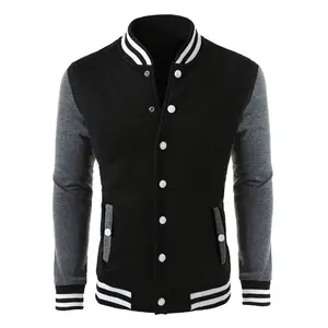 Chaqueta de satén con forro acolchado acanalado y contraste, chaqueta de poliéster y nailon de estilo personalizado multicolor, logo personalizado, nueva