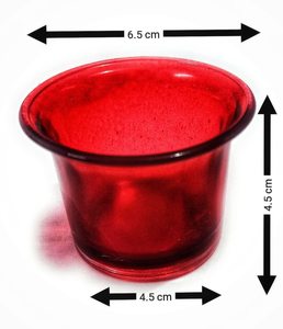 Portavelas votivo de cristal Multicolor, mesa lateral para sala de estar, decoración del hogar, Material de vidrio plateado, día especial - Product Image 4