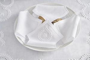 <b>Linen</b> Bread <b>Basket</b> Embroidery - Product Image 2