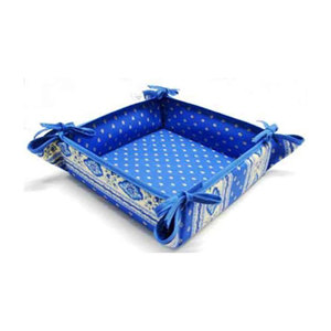 Fabricant indien 100% Corbeille à pain de conception personnalisée en pur coton avec logo personnalisé - Product Image 2