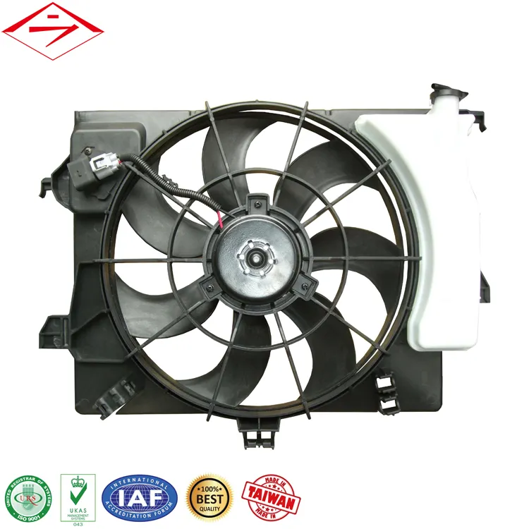 Amazon wholesale auto parts manufacturer Condenser Motor auto cooling radiator fan FOR KIA RIO 12'~