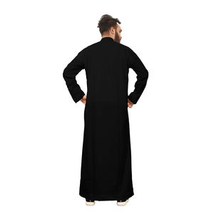 2020 Thobes-hommes Daffah-haute qualité à la mode daffah thobe Musulman Vêtements-Qatar Style Robes-Islamique vêtements - Product Image 2
