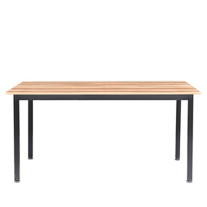 การออกแบบที่ทันสมัยไม้ด้านบนสีดำฐานโต๊ะทำงานเฟอร์นิเจอร์ที่ทันสมัยสำนักงานโต๊ะคอมพิวเตอร์ - Product Image 2