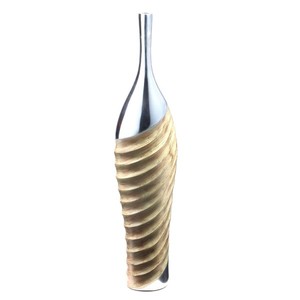 New Arrival Antler Look Silver Plated Enamel Color <b>Vase</b> Fancy Style Modern Look Home Accent Decorative <b>Vase</b> - Product Image 2