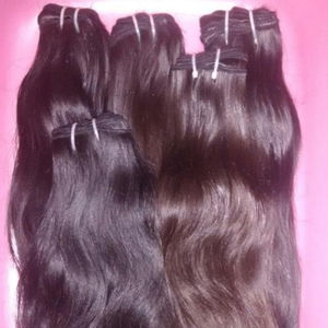 Ulefone — extensions de cheveux humains, cheveux non traités, texture ondulée 100% humaine indienne, 12A - Product Image 1