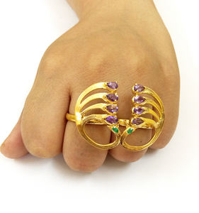 Anillos Gemvanity de Plata de Ley 925 Chapados en Oro, Proveedor Mayorista, Hechos a Mano, Personalizados, Económicos, Unisex, MOQ Bajo, Modernos, Únicos y Lindos - Product Image 6