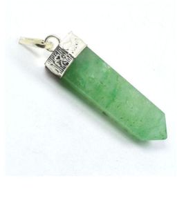 Colgantes de lápiz de Aventurina verde para fines de curación energética - Product Image 3