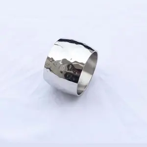 Vernikkeld Handgemaakte Servet Ring Aluminium Antieke Servet Ring Smeedijzeren Servet Ring Zilver Goud Accessoires