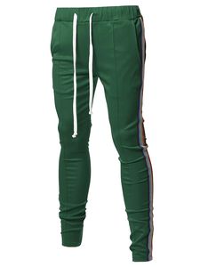 Haute qualité 100% coton coupe conique pantalon de survêtement à la mode surdimensionné tenue décontracté dentelle décoration élastique taille moyenne fermeture - Product Image 5