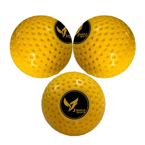 Pelotas de Hockey sobre Césped Promocionales con Logotipo Personalizado al por Mayor, Pelotas de Hockey de PVC Huecas para Entrenamiento y Práctica en Césped Artificial - Product Image 6