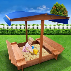 <span class=keywords><strong>Bac</strong></span> <span class=keywords><strong>à</strong></span> sable en plein air pour enfants, terrain de jeu en bois, pour les garderie et les maternelle, offre spéciale, - Product Image 1