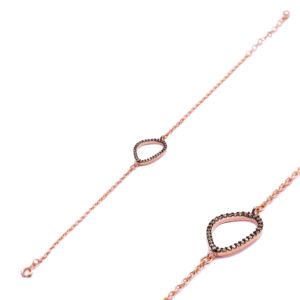 Pulsera de plata de ley 925 con forma geométrica hueca, joyería elegante hecha a mano, a la moda para mujer - Product Image 4