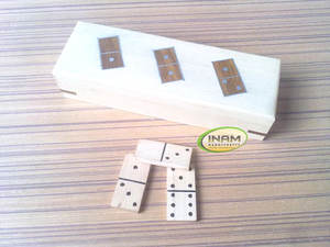 Caja de dominó de madera hecha a mano de calidad superior Hermoso y decorativo Novedad Regalo Recién llegado - Product Image 2