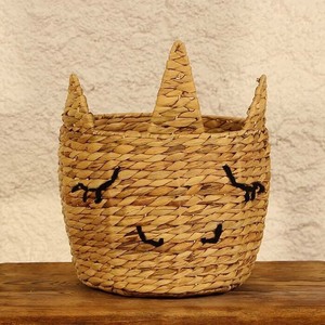 ModernSourcing.com Woven Water Hyacinth Storage <b>Baskets</b> Fruit and Vegetable <b>Hamper</b> Organizer <b>for</b> Home Gift from Vietnam - Product Image 2