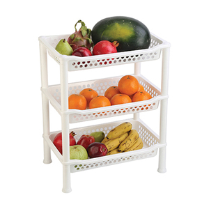 Nuevo estante multicapa de plástico de buena calidad-Exportación de 3 niveles de la India de alta calidad a bajo costo - Product Image 2