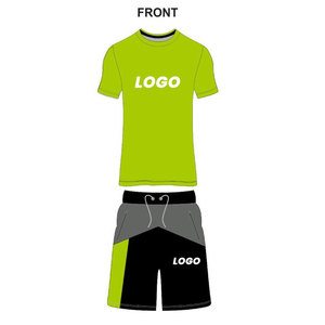 Conjuntos de verano de algodón con cuello redondo para hombre, pantalones cortos de manga corta y L-4XL de talla grande - Product Image 3