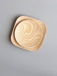 Placa de madera antigua oscura, nogal, posavasos de madera barato - Product Image 6