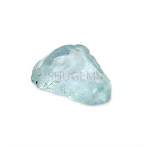 Topacio Azul Cielo Natural de 12x10 mm, Forma Libre, en Bruto, 6.10 Quilates, para la Elaboración de Joyas - Product Image 1