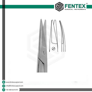 Tijera ginecológica curvada Mayo-Noble 16,5 cm-6 1/2 \ "con piedra de diamante para ocasiones de boda y Aniversario - Product Image 6