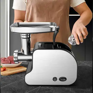 Krachtige Multifunctionele Italiaanse Keuken Expert Automatische Mincer Metalen Vlees Mixer Grinder