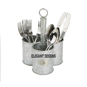 New Arrival Square Shaped Metal <b>Utensil</b> Holder Custom Powder Coated Elegant Design <b>Utensil</b> Holder <b>Kitchen</b> Storage <b>Utensil</b> Holder - Product Image 3