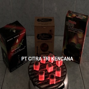 Número 1 0.9% de ceniza de alta densidad cachimba/SHISHA INDONESIA carbón de cáscara de coco materias primas de carbón máquina de fabricación de Alemania - Product Image 4