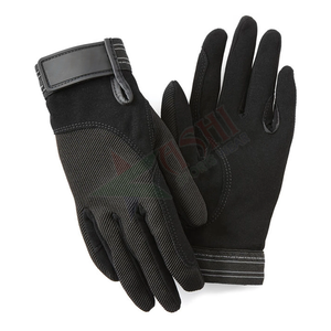 Guantes ecuestres de cuero de dedo completo de alta calidad Guantes de montar antideslizantes Capacidad de pantalla táctil Deportes de invierno a prueba de sol - Product Image 1