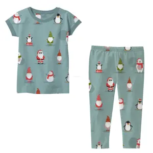 Милый дизайнерский пижамный комплект для девочек по низкой цене
