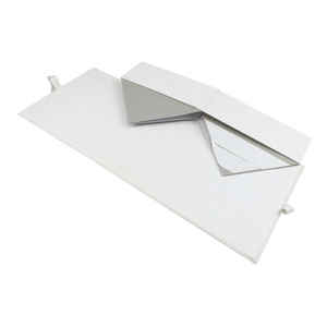 Elegant <b>White</b> Gift <b>Cardboard</b> <b>Box</b> Customize Packaging <b>Box</b> Beautiful Environment Friendly High Quality - Product Image 5